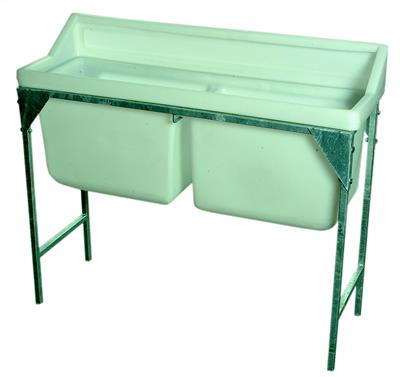 55 gall Double Wash Stand