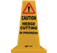 Traffic Cone - Hedge Cutting